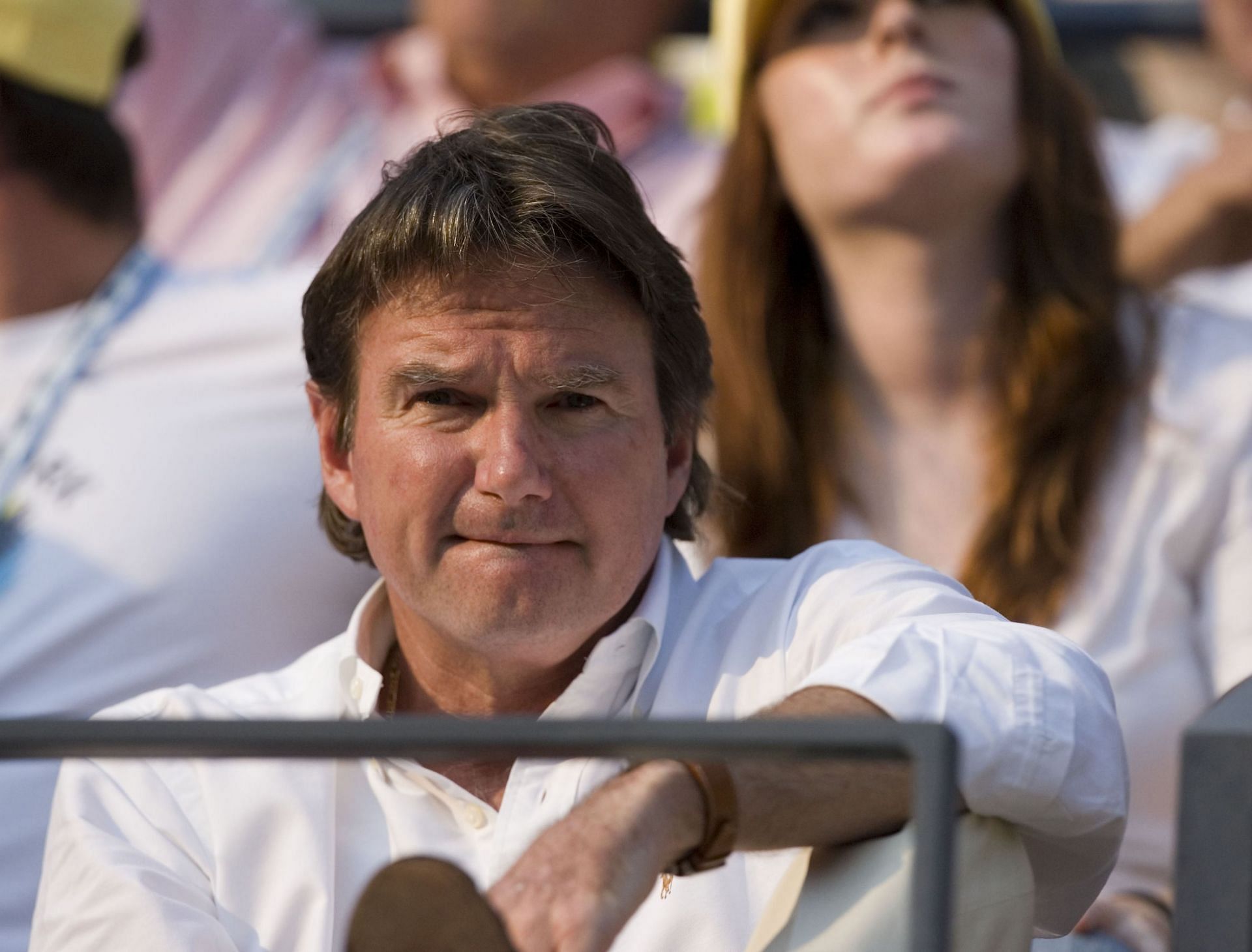 Jimmy Connors pictured at the 2006 US Open | Image Source: Getty