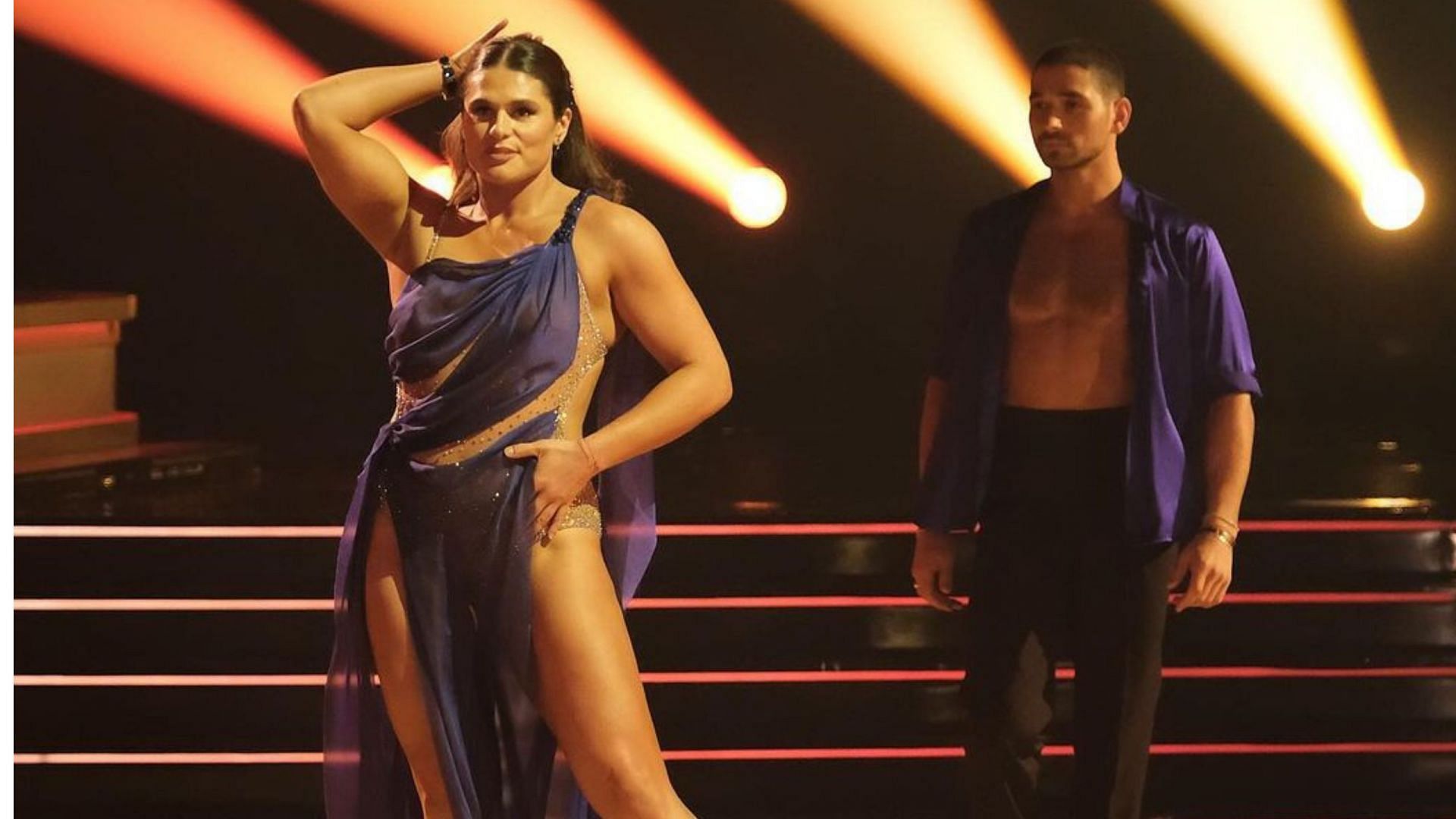 Ilona Maher performing at the &#039;Dancing with the Stars&#039; [Image Source : Dancing with the Stars&#039; Instagram]