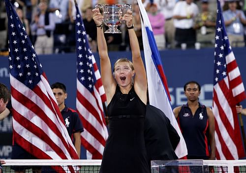 Maria Sharapova at the US Open 2006. (Photo: Getty)