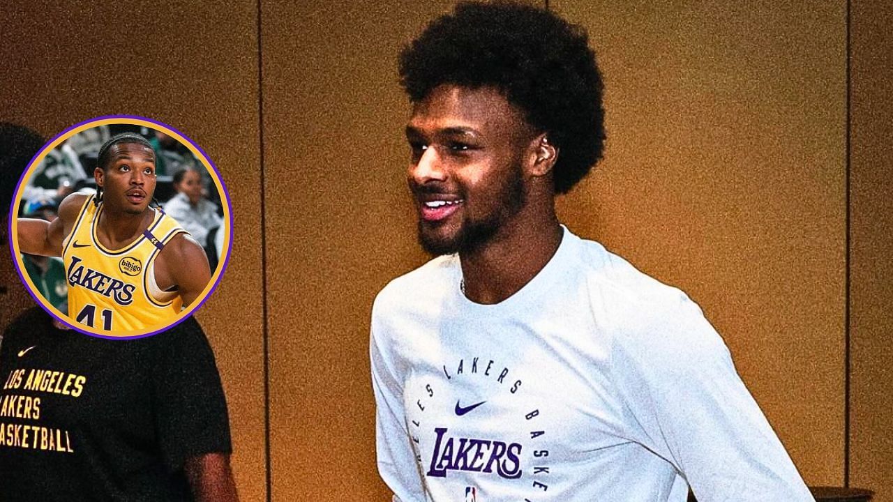 Bronny James reflects on budding chemistry with Quincy Olivari as Lakers