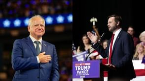 "Coach vs Couch" - Internet reacts to upcoming vice presidential debate between Tim Walz and JD Vance