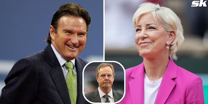 Chris Evert moved by renowned NFL reporter Ed Werder paying tribute to her and ex-fiance Jimmy Connors for inspiring his love for tennis