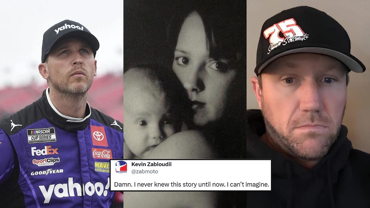 Fans reacted to Denny Hamlin