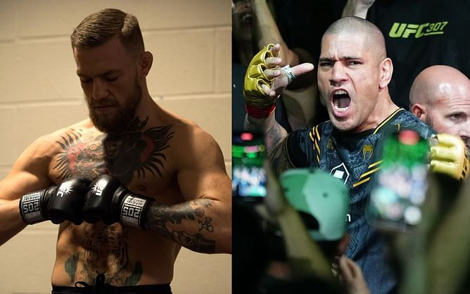 Alex Pereira's post-win octagon interview at UFC 307 makes Conor McGregor yell at the TV screen