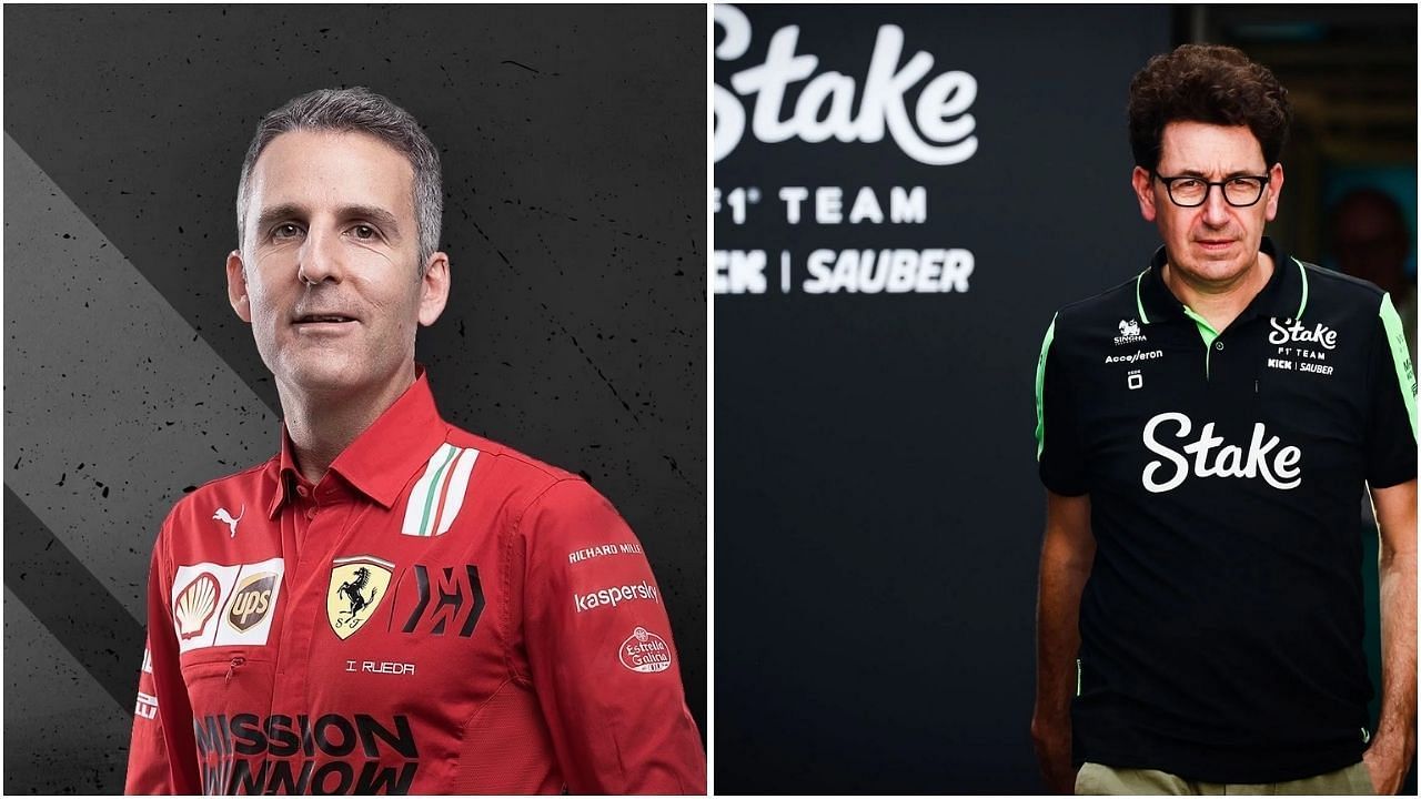 Former Ferrari head of strategy set to join Sauber F1 (Images from Ferrari.com and Getty Images)