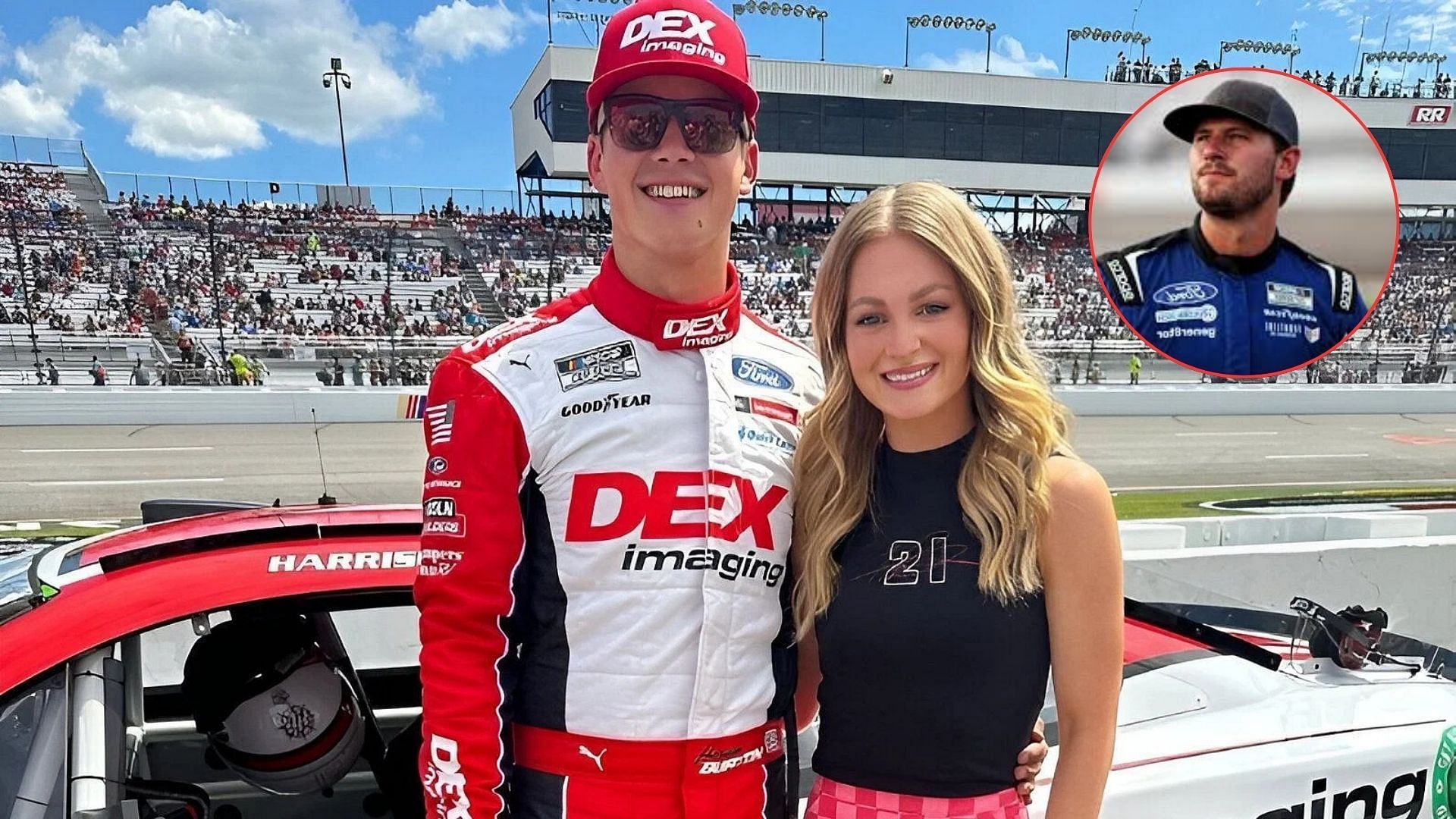 Harrison Burton apologizes to Todd Gilliland in a hysterical exchange (Image: (Getty) (Inset- Imagn))