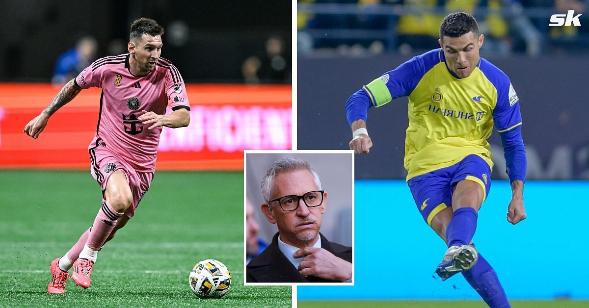 &ldquo;There isn&rsquo;t a comparison&rdquo; - Gary Lineker puts Cristiano Ronaldo vs Lionel Messi &lsquo;GOAT&rsquo; debate to bed with honest verdict