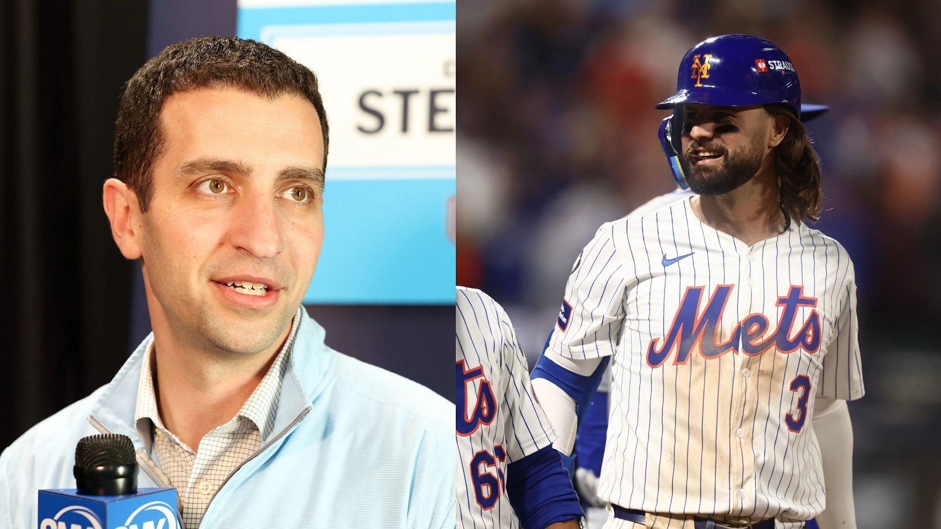 Mets President David Stearns has seemingly left the door open for re-signing Jesse Winker his offseason (Photo Source: IMAGN)
