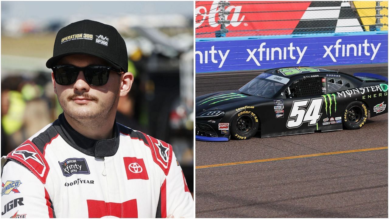 Taylor Gray reveals how he got the #54 racing for Joe Gibbs Racing in 2025 in the Xfinity Series (Getty Images)