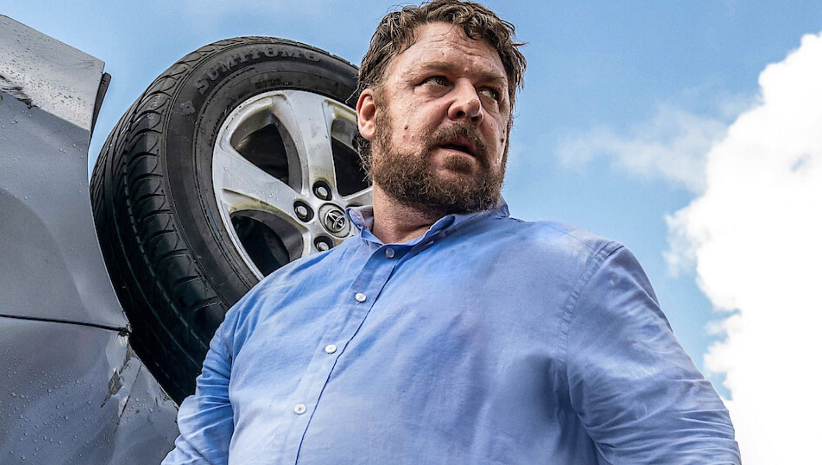 Russell Crowe as seen in Unhinged (Image via Netflix)