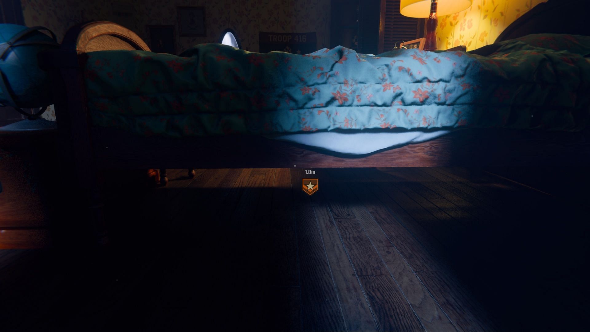 Hide under the bed (Image via Activision)