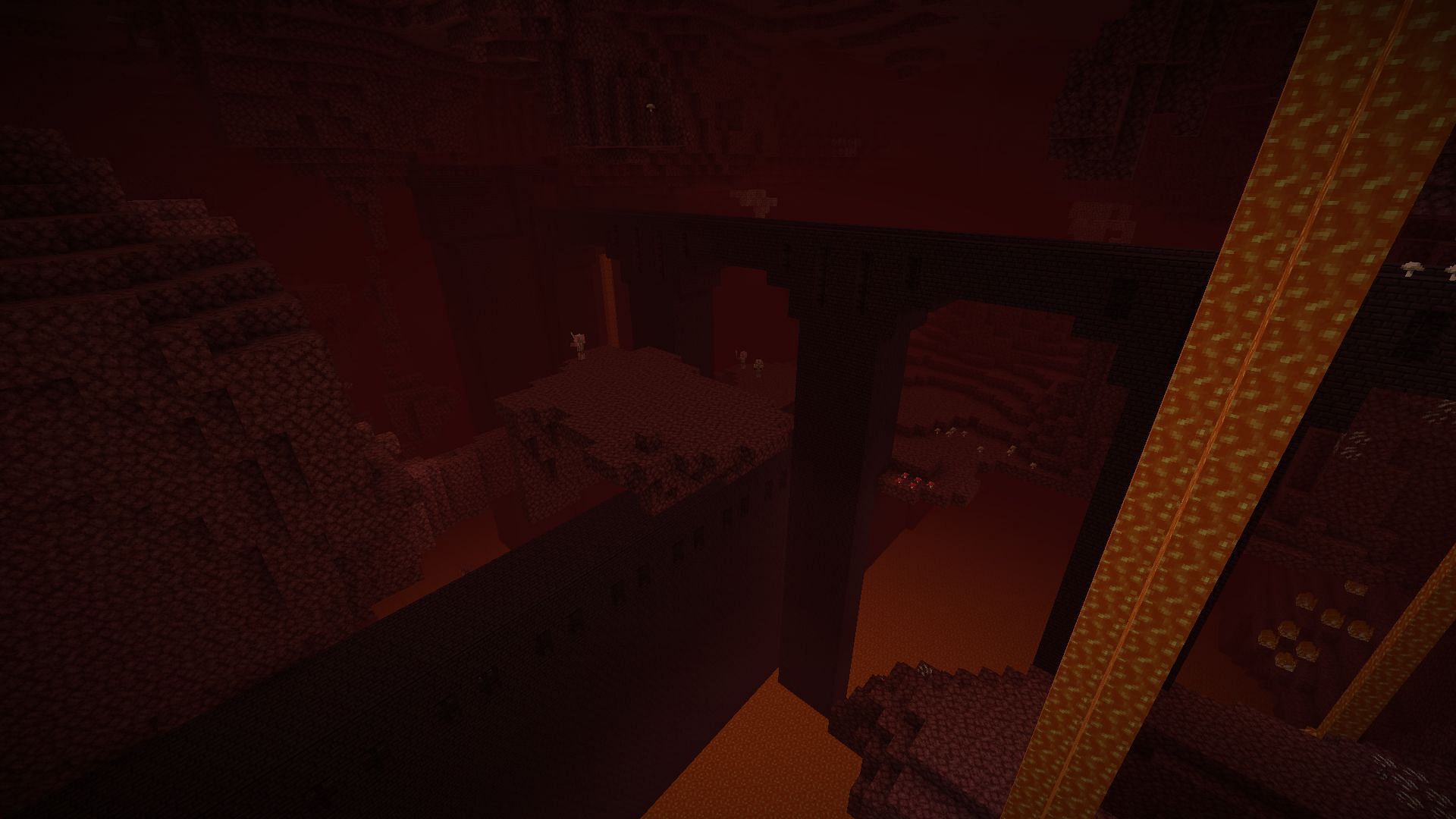 Looking for Nether Fortress (Image via Mojang)