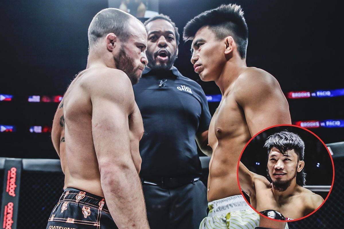 Jarred Brooks, Joshua Pacio, Lito Adiwang - Photo by ONE Championship