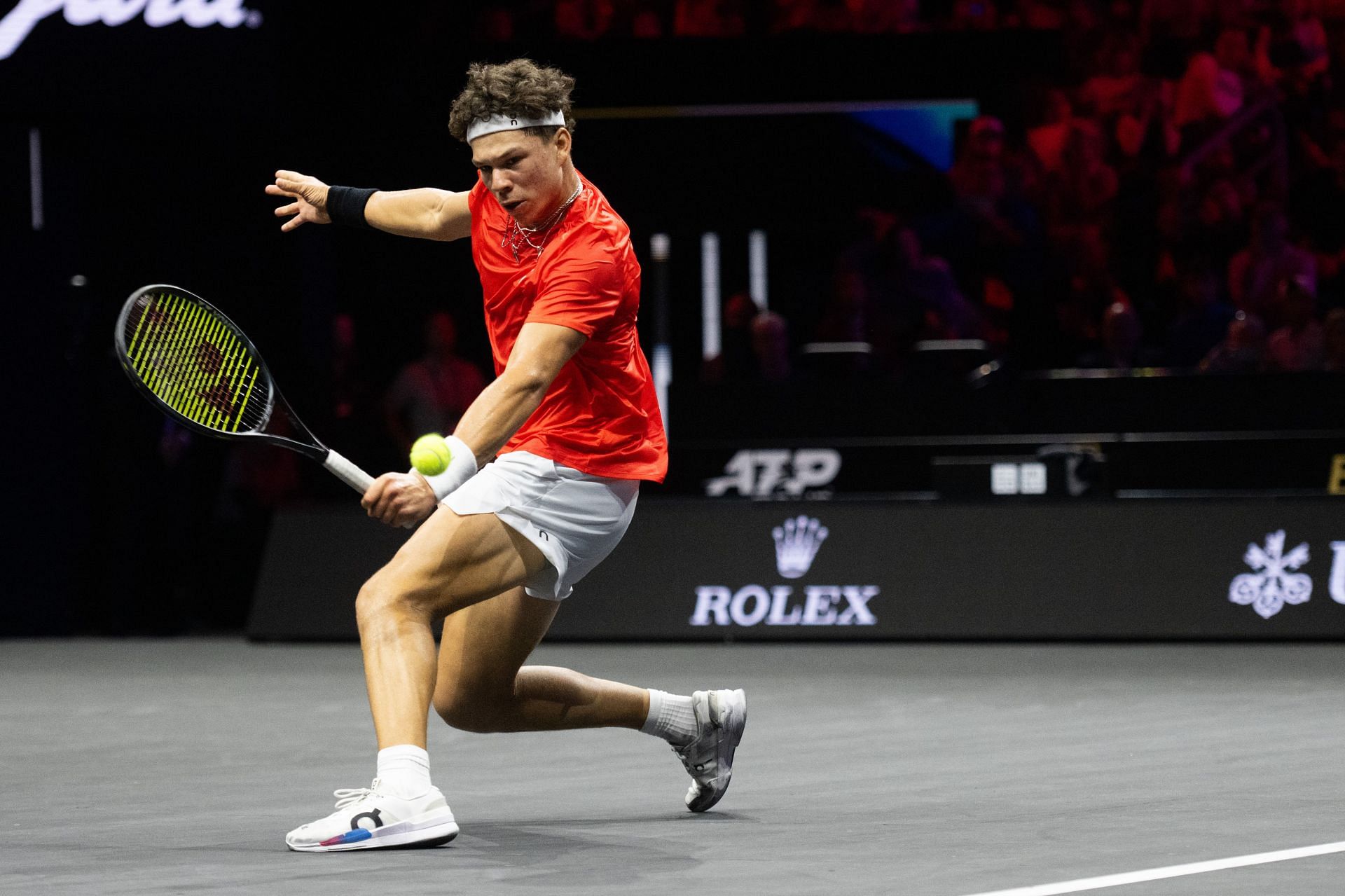 Ben Shelton at the Laver Cup 2024. (Photo: Getty)