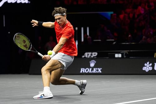 Ben Shelton at the Laver Cup 2024. (Photo: Getty)