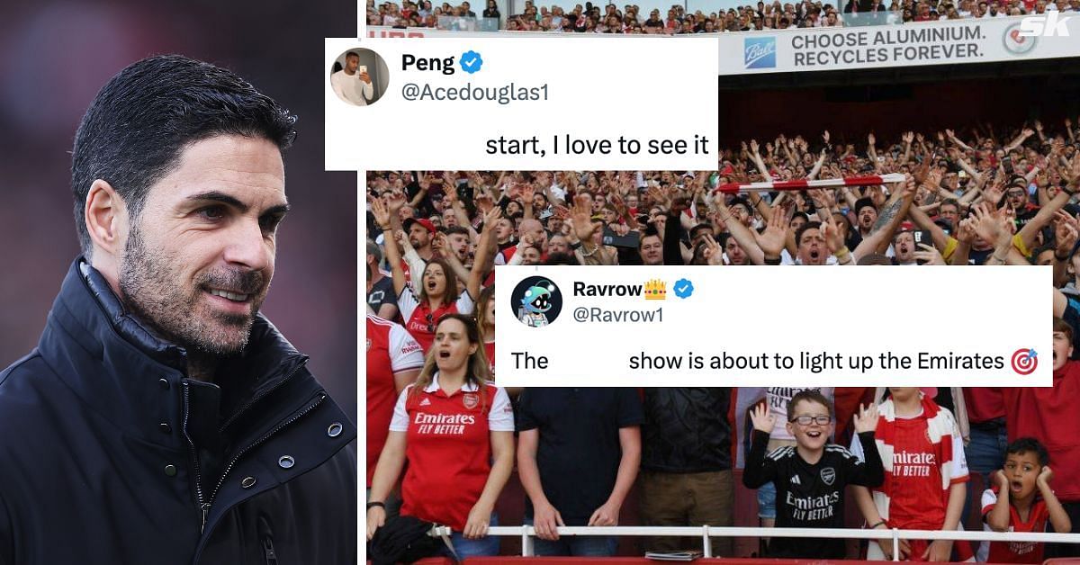 Arsenal fans have reacted on X