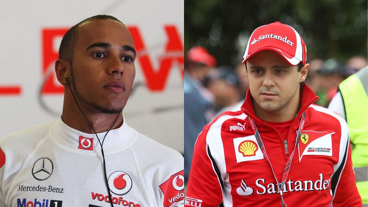 Lewis Hamilton and Felipe Massa (Images via Getty)