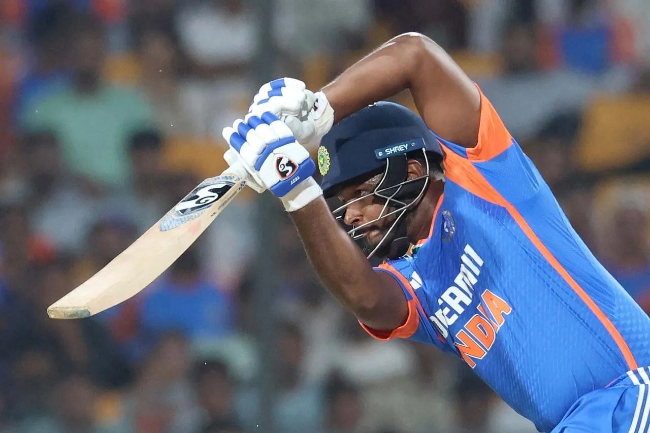 Sanju Samson didn't play a substantial knock in the first two T20Is. [P/C: BCCI]