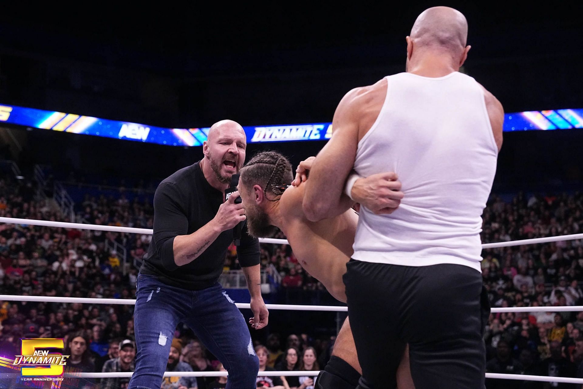 Jon Moxley claims he would have taken out Bryan a long time ago. [Image credits: aew.com]