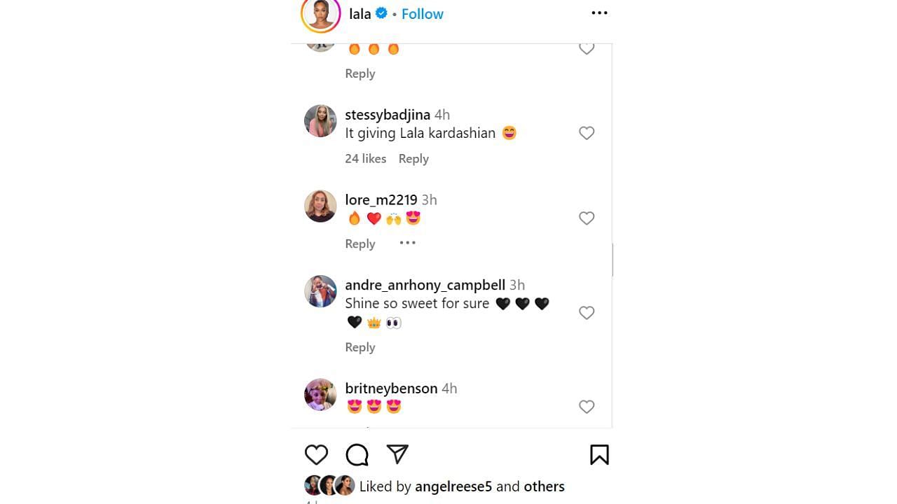 Fans reacting to Anthony&#039;s Victoria&#039;s Secret photos. [photo: @lala/IG]