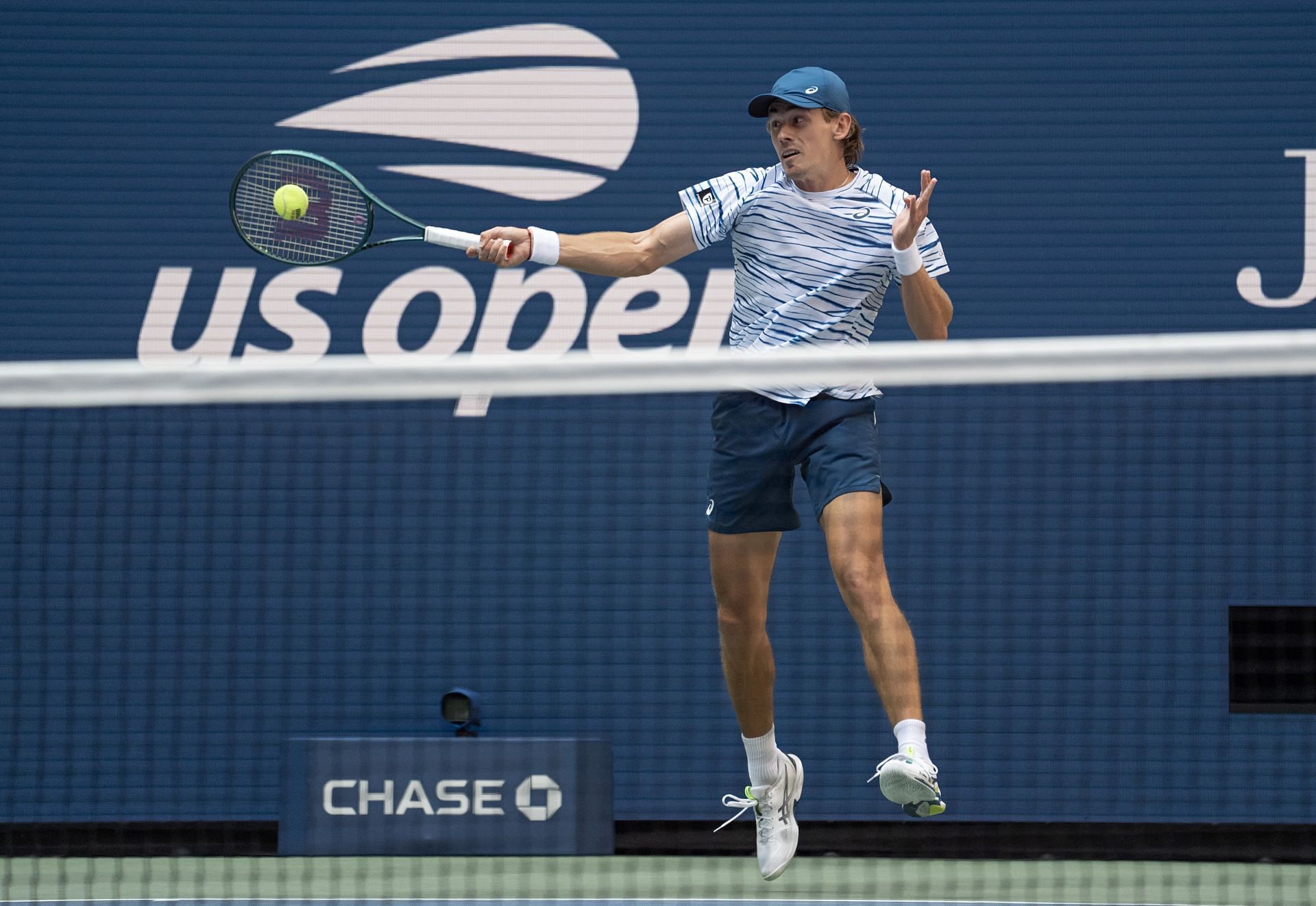 Alex de Minaur in action at the 2024 US Open (Picture: Getty)