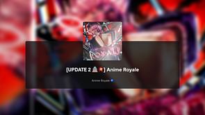 Anime Royale Update 2 Jujutsu Kaisen: Patch notes