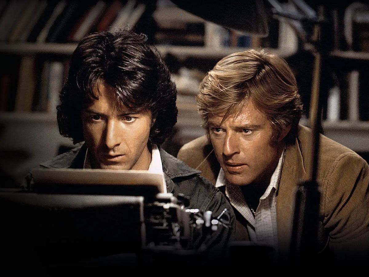 Still from All The President&#039;s Men (Image via Amazon Prime Video)