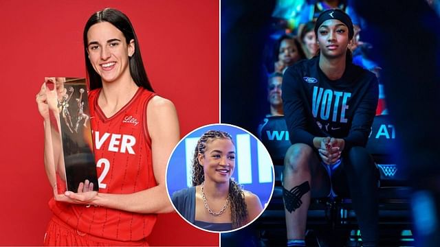 We should know who you are"- Andraya Carter calls out Angel Reese's lone  voter who snubbed Caitlin Clark's unanimous ROY