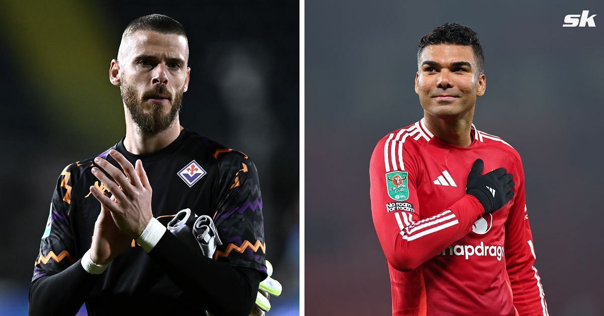 David De Gea has sent a message to Casemiro following his brace against Leicester City