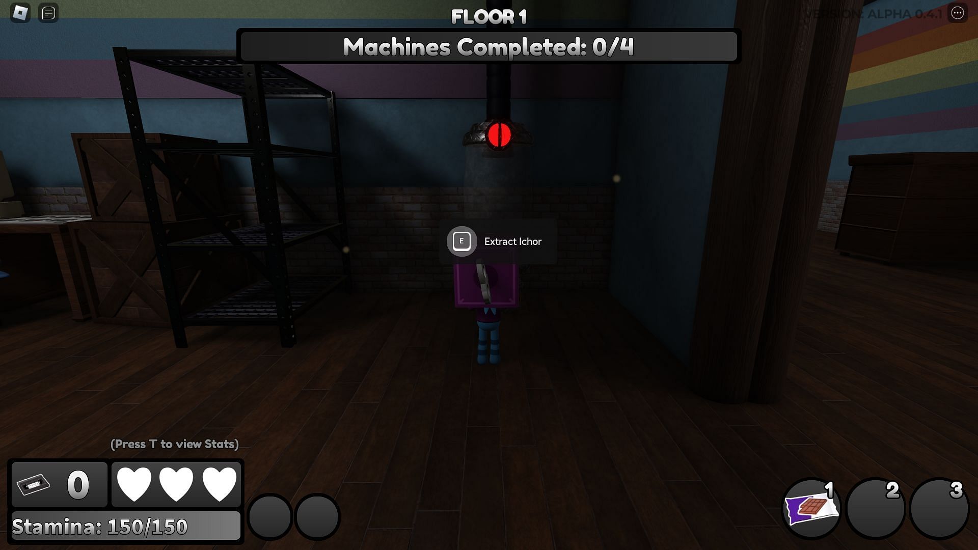 The Machine lets you extract Ichor (Image via Roblox)