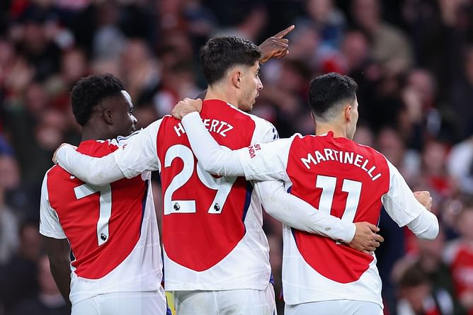 Arsenal 2-2 Liverpool: Gunners' Player Ratings as Bukayo Saka scores on his return to the starting XI | Premier League 2024-25