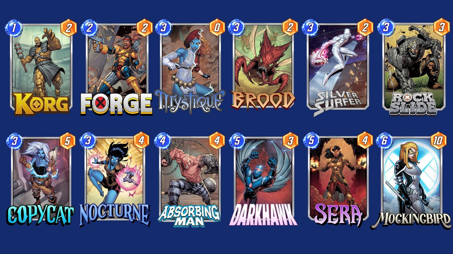 The Surfer&#039;s Shadow deck is another great Marvel Snap Copycat deck (Image via Nuverse)