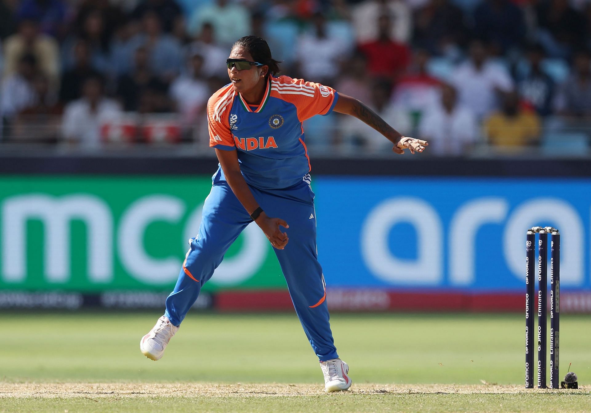 Team India leg-spinner Asha Sobhana (Image Credits: Getty Images)