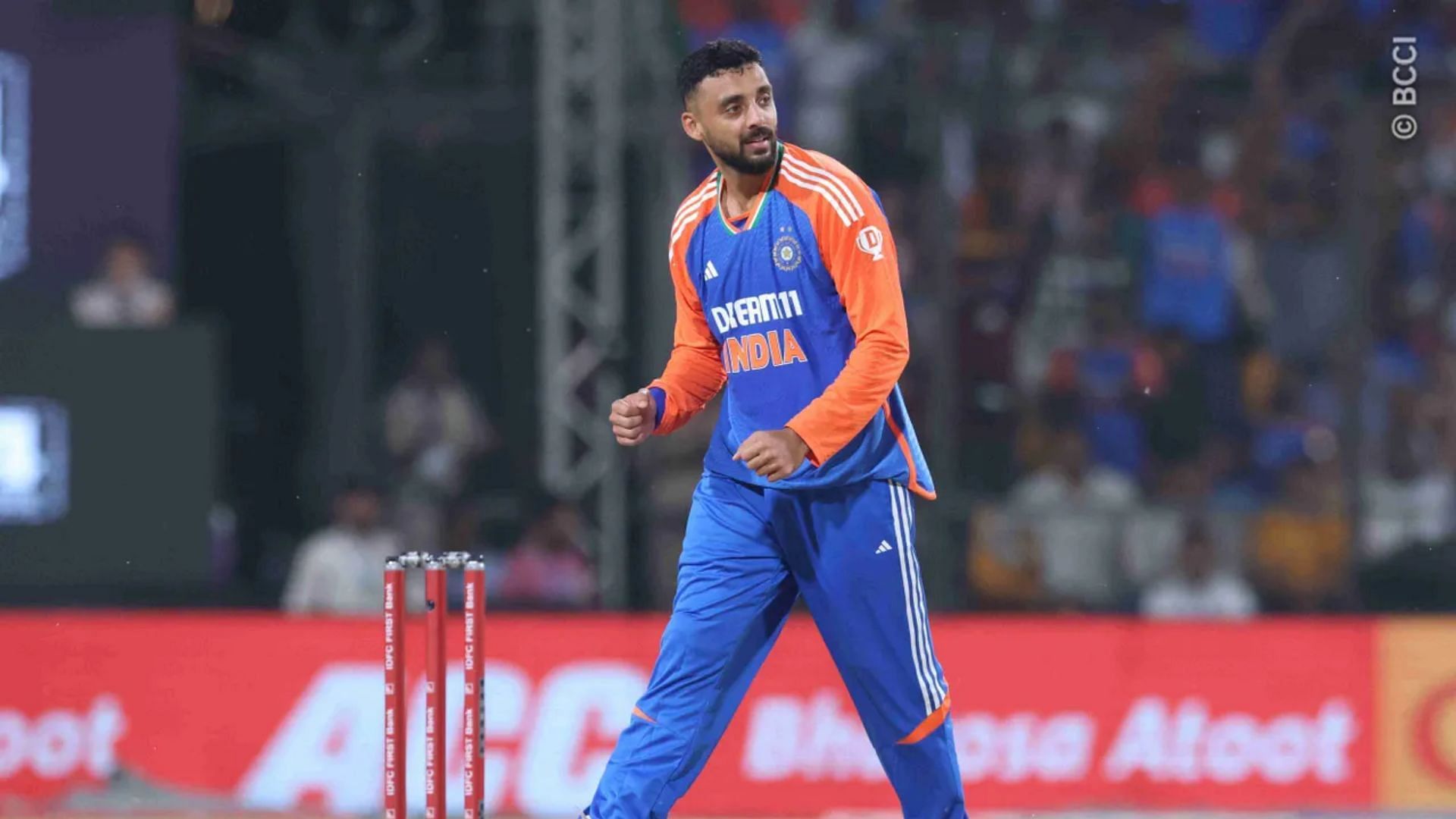 Varun Chakravarthy (Image credits: BCCI)