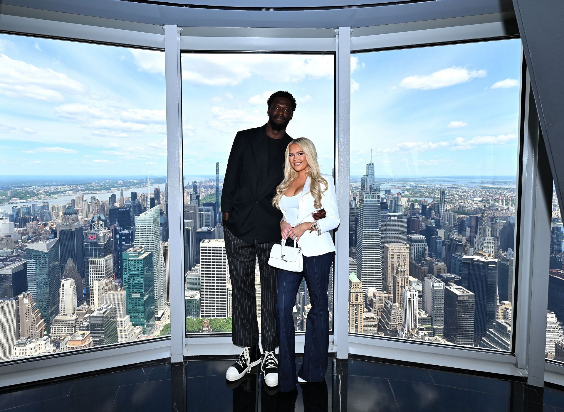 Julius Randle Lights the Empire State Building in Honor of Memorial Sloan Kettering&#039;s MSK for NYC Campaign