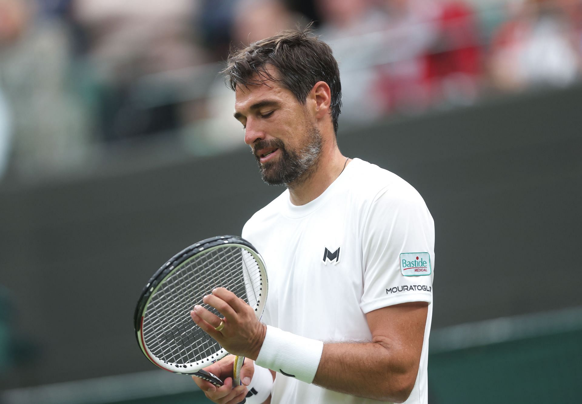 Jeremy Chardy at Wimbledon 2023.(Photo: Getty)