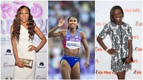 "Just showing me that I've done the right things" - Masai Russell on being friends with "legends" Sanya Richards-Ross and Dawn Harper-Nelson