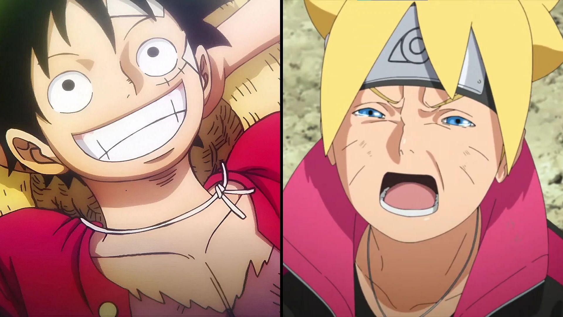 One Piece anime might have to take the Boruto route after the latest hiatus (Image via Toei Animation and Studio Pierrot)