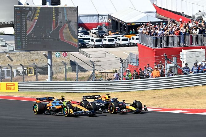 Explained: Why Lando Norris was penalized for the incident with Max Verstappen during the F1 US GP