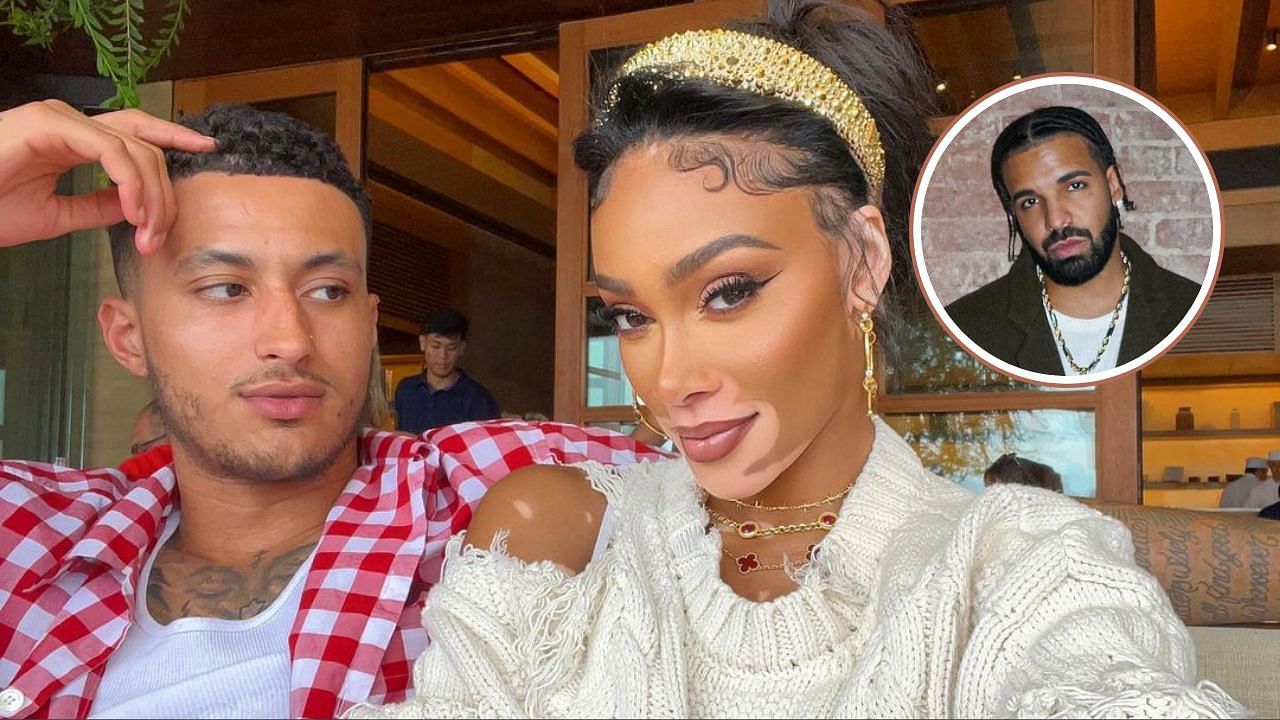 Kyle Kuzma's girlfriend Winnie Harlow surprised by Drake entering the ...