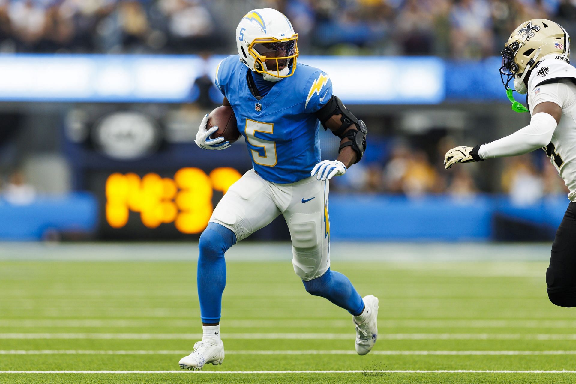 Joshua Palmer during New Orleans Saints v Los Angeles Chargers - Source: Getty