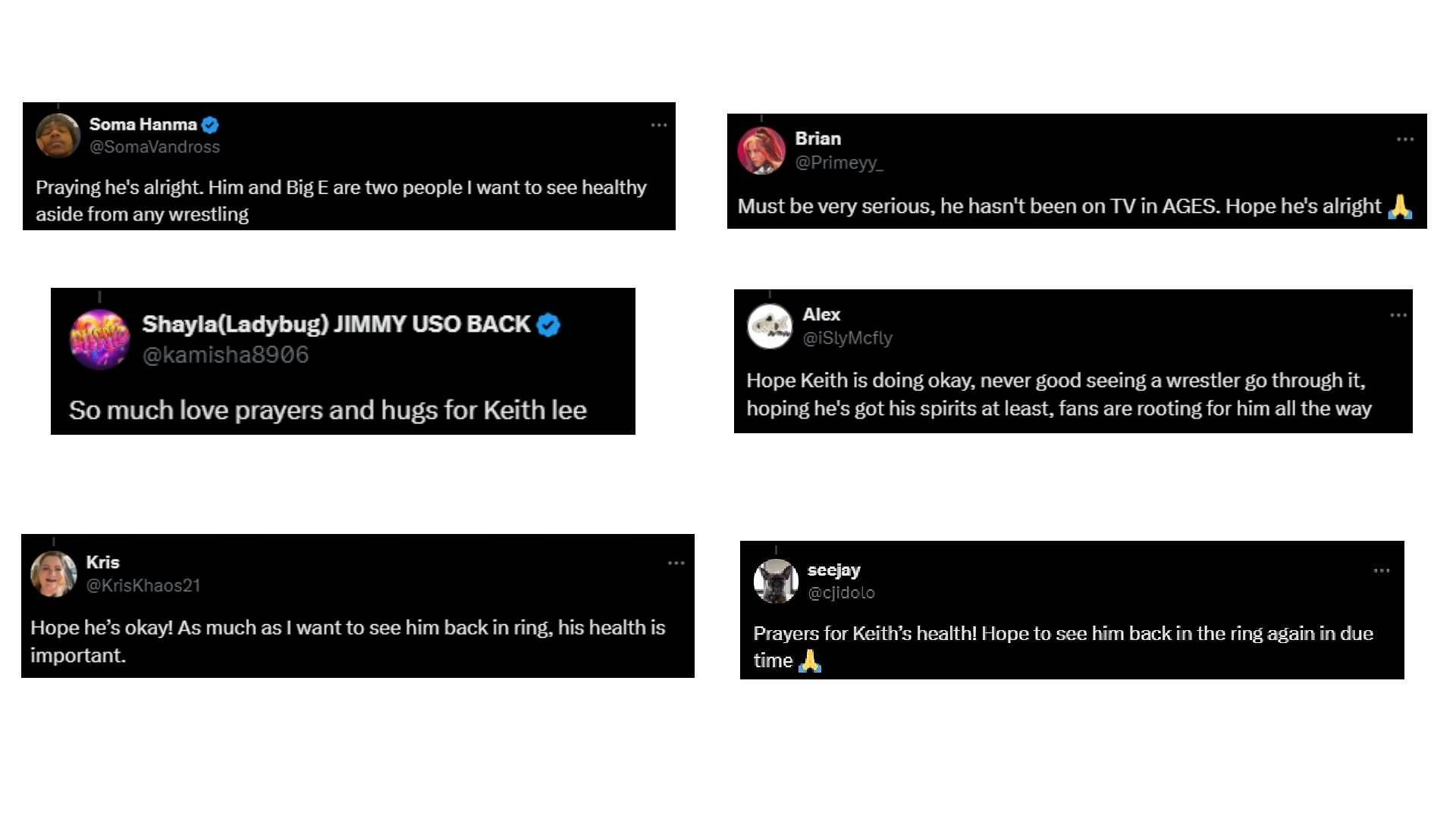 Fans react to Keith Lee's situation [Photo credits: Screengrab of fan comments on X]