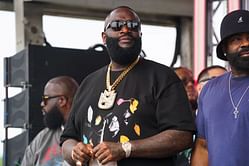 "The irony" — Fans react to Rick Ross scoring his first 1B Spotify streams for his feature in Drake's song Money In The Grave amid their feud