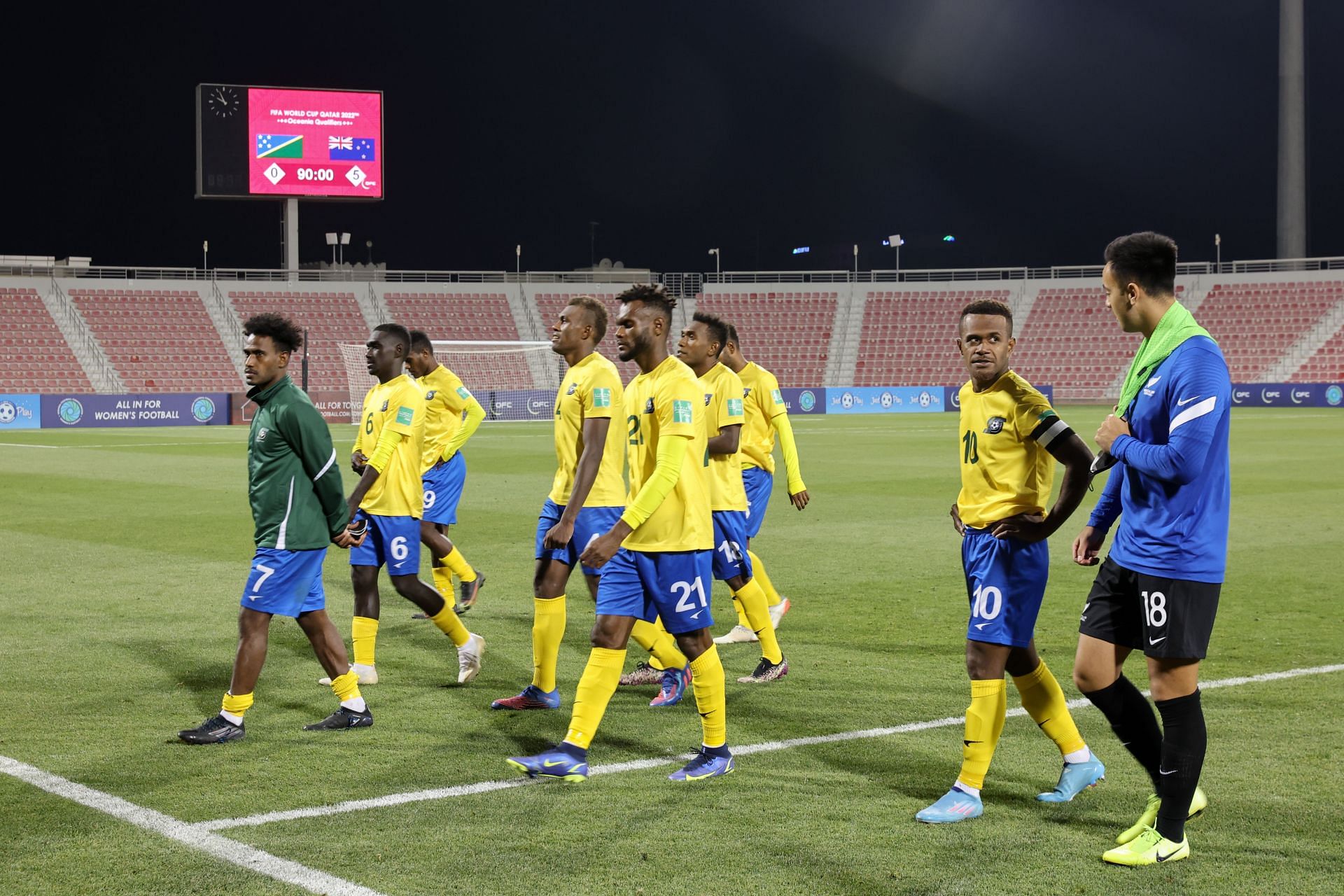 Solomon Islands v New Zealand - 2022 FIFA World Cup Qualifier Final - Source: Getty