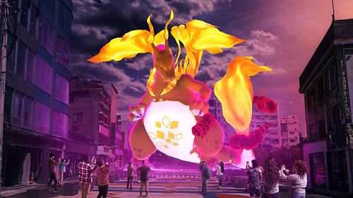 Pokemon GO Gigantamax Charizard (Image via TPC)