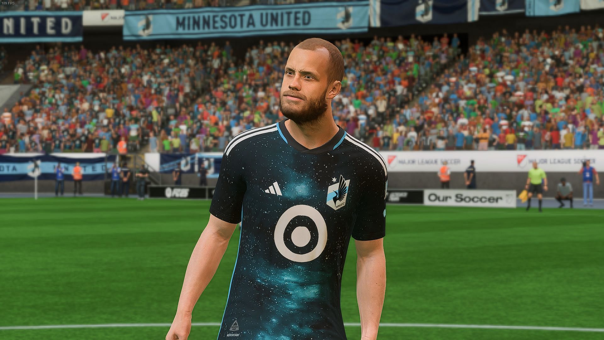 Minnesota United&#039;s Home kit in FC 25 (Image via EA)