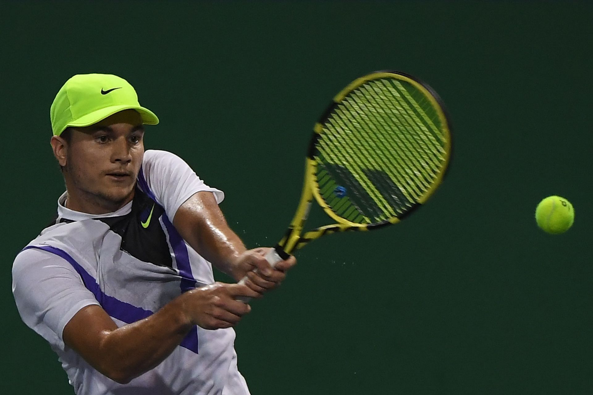 Miomir Kecmanovic at the Shanghai Masters 2019. (Photo: Getty)