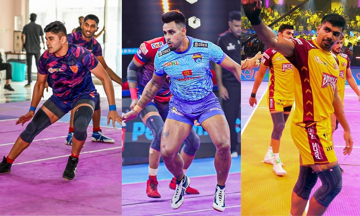 स्टार रेडर्स एक्शन में आएंगे नजर (Photo Credit - @DabangDelhiKC/@Bengalwarriorz/@Telugu_Titans)