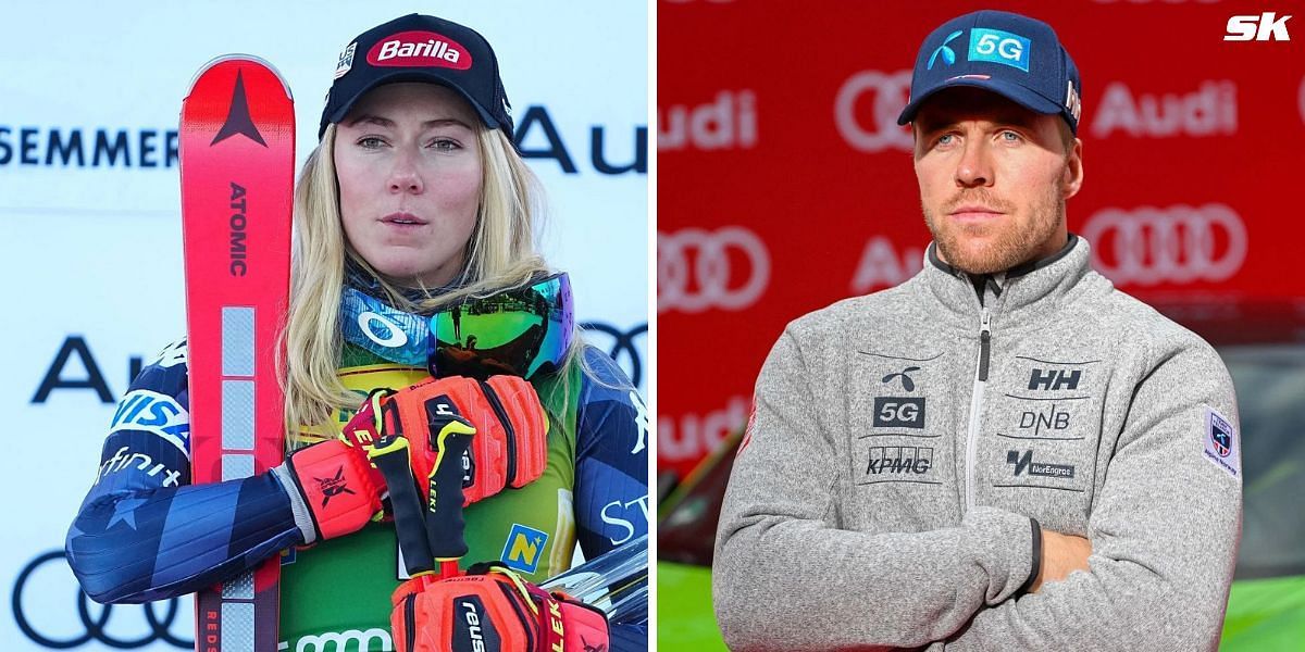 Mikaela Shiffrin pens down heartwarming note for fiance Aleksander Kilde. PHOTO: Both from Getty Images