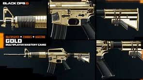 How to unlock Gold Mastery Camo in Black Ops 6